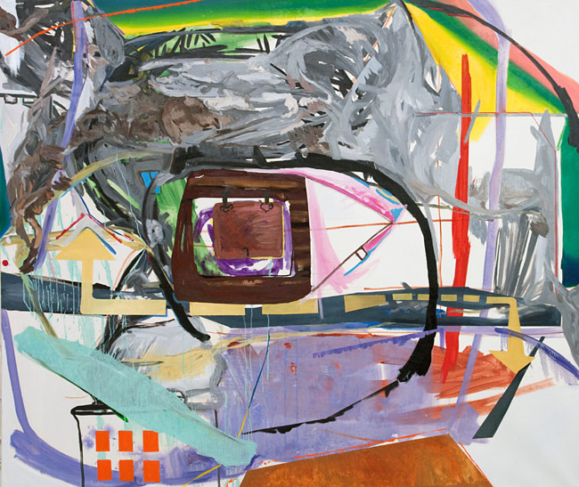 Pr�hled oknem, olej na pl�tn�